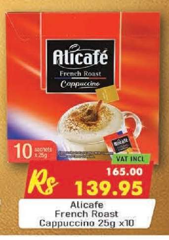 Alicafe French Roast Cappuccino 25g x10