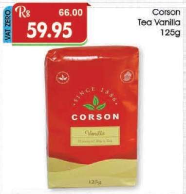 Corson Tea Vanilla 125g