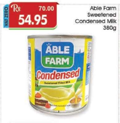 Able Farm Sweetened Condensed Milk 380g