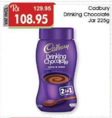 Cadbury Drinking Chocolate Jar 225g
