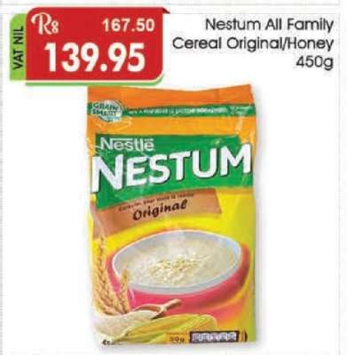 Nestum All Family Cereal Original/Honey 450g