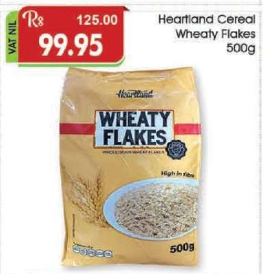 Heartland Cereal Wheaty Flakes 500g