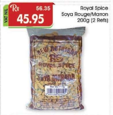 Royal Spice Soya Rouge/Marron