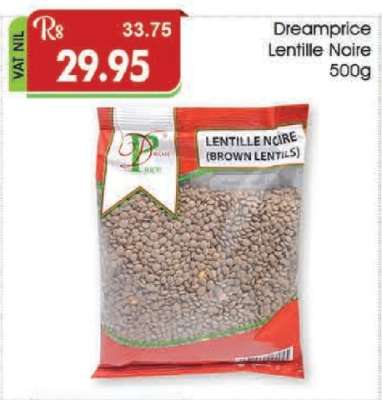 Dreamprice Lentille Noire 500g