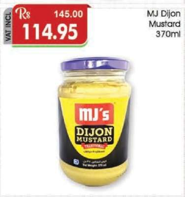 MJ Dijon Mustard 370ml
