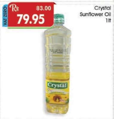 Crystal Sunflower Oil 1lt
