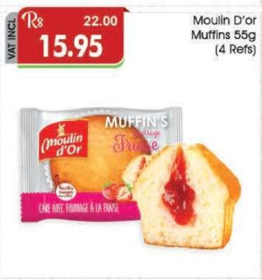Moulin D'or Muffins 55g