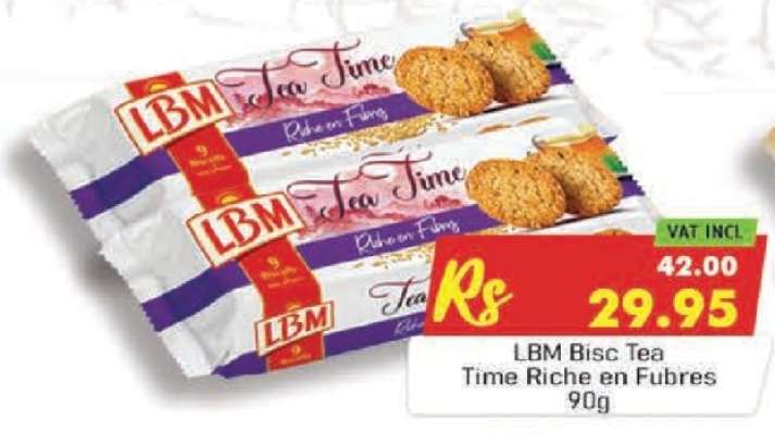 LBM Bisc Tea Time Riche en Fubres