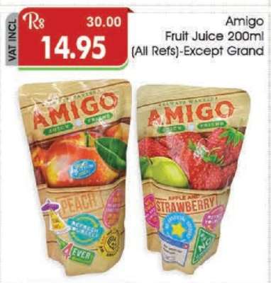 Amigo Fruit Juice 200ml
