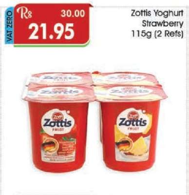 Zottis Yoghurt/Strawberry