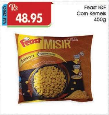 Feast IQF Corn Kernels 450g