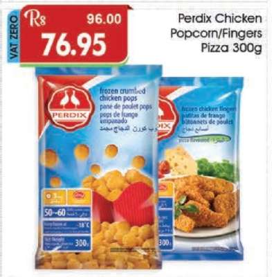 Perdix Chicken Popcorn/Fingers Pizza 300g