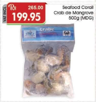 Seafood Corail Crab De Mangrove 500g (MDG)