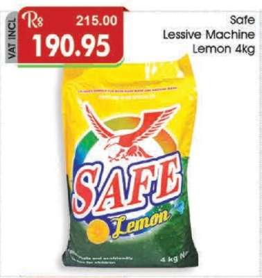 Safe Lessive Machine Lemon 4kg