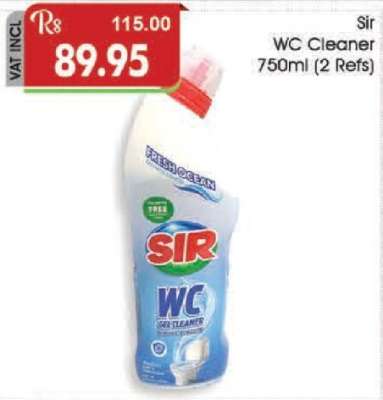 Sir WC Cleaner 750ml (2 Refs)