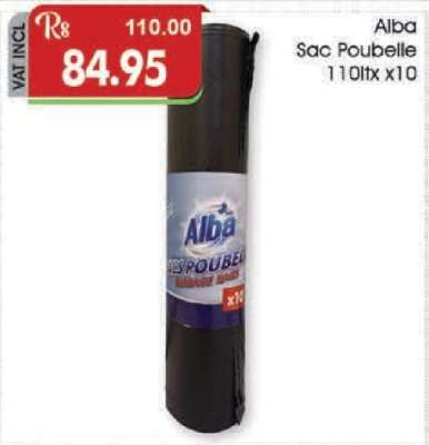 Alba Sac Poubelle 110lt x10