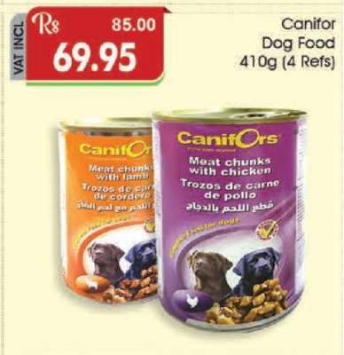 Canifor Dog Food 410g (4 Refs)