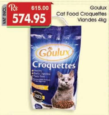 Goulux Cat Food Croquettes Viandes 4kg