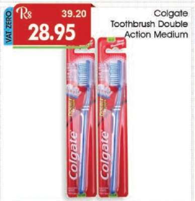 Colgate Toothbrush Double Action Medium