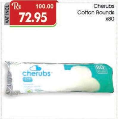 Cherubs Cotton Rounds x80