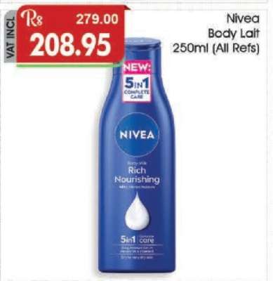 Nivea Body Lait 250ml (All Refs)