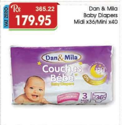Dan&Mila Baby Diapers