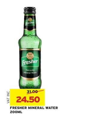 FRESHER MINERAL WATER