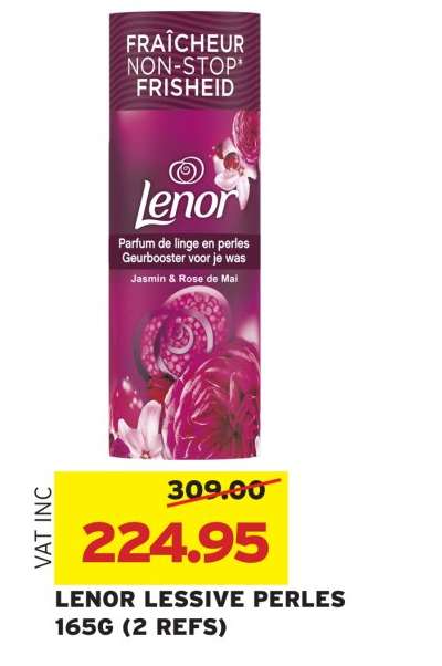 LENOR LESSIVE PERLES