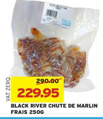 BLACK RIVER CHUTE DE MARLIN FRAIS 250G