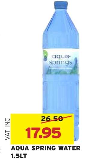 AQUA SPRING WATER 1.5LT