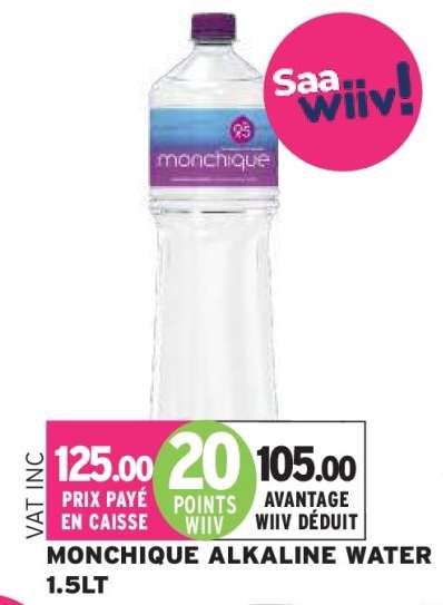 Monchique Alkaline Water 1.5LT