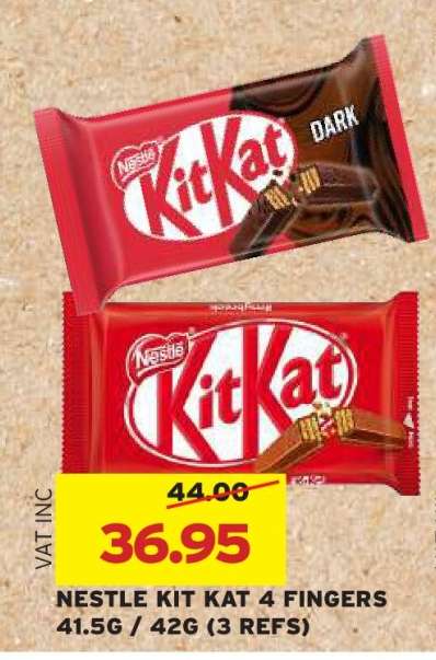 NESTLE KIT KAT 4 FINGERS
