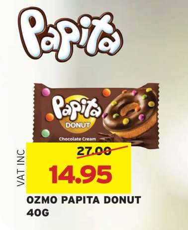 OZMO PAPITA DONUT 40G
