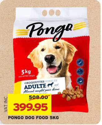 PONGO DOG FOOD 5KG