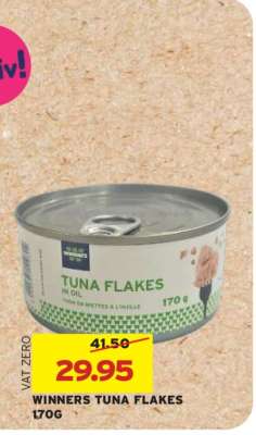 WINNERS TUNA FLAKES 170G