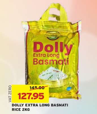 DOLLY EXTRA LONG BASMATI RICE 2KG