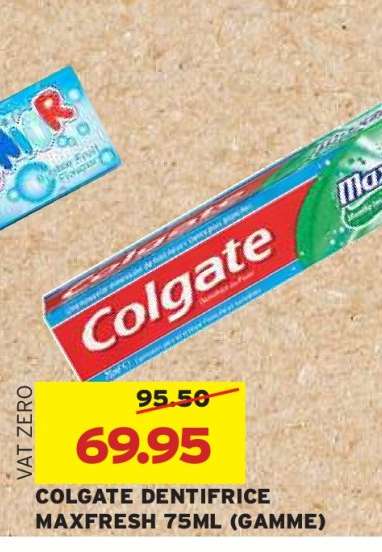 COLGATE DENTIFRICE MAXFRESH 75ML (GAMME)