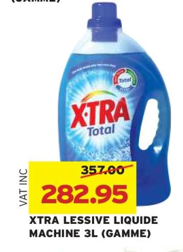 XTRA LESSIVE LIQUIDE MACHINE 3L (GAMME)