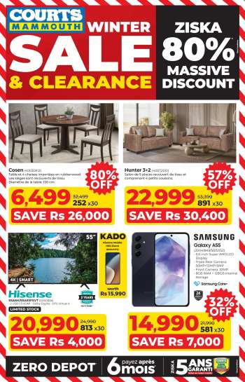 Courts Mammouth Catalogue - 24.06.2025 - 24.07.2025.