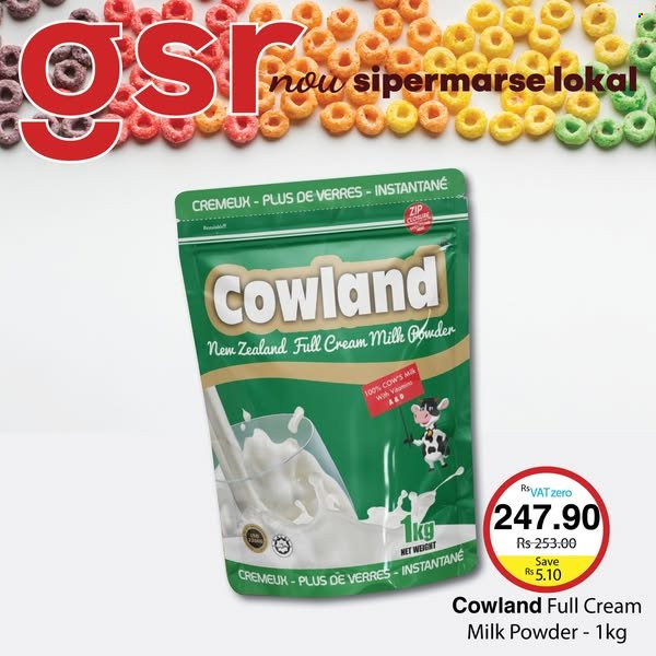 GSR catalogue. Page 9