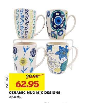 CERAMIC MUG MIX DESIGNS