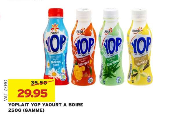 YOPLAIT YOP YAOURT A BOIRE 250G (GAMME)