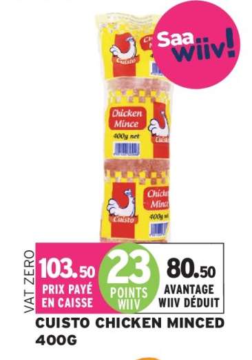 Cuisto Chicken Minced 400g