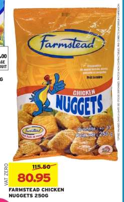 Farmstead Chicken Nuggets 250G