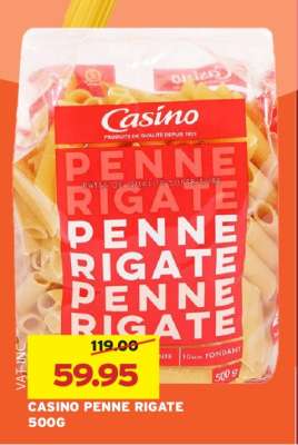 CASINO PENNE RIGATE 500G