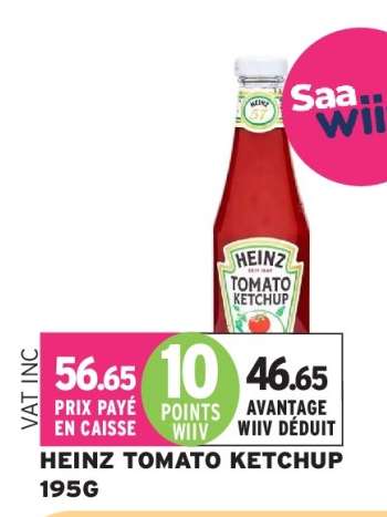 HEINZ TOMATO KETCHUP 195G