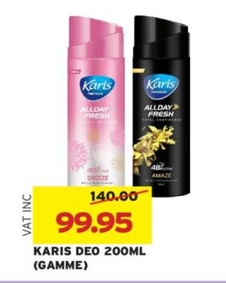 KARIS DEO 200ML (GAMME)