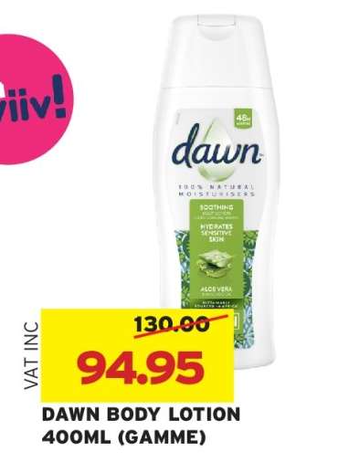 DAWN BODY LOTION 400ML (GAMME)