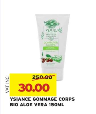 YSIANCE GOMMAGE CORPS BIO ALOE VERA 150ML