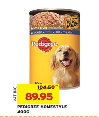 PEDIGREE HOMESTYLE